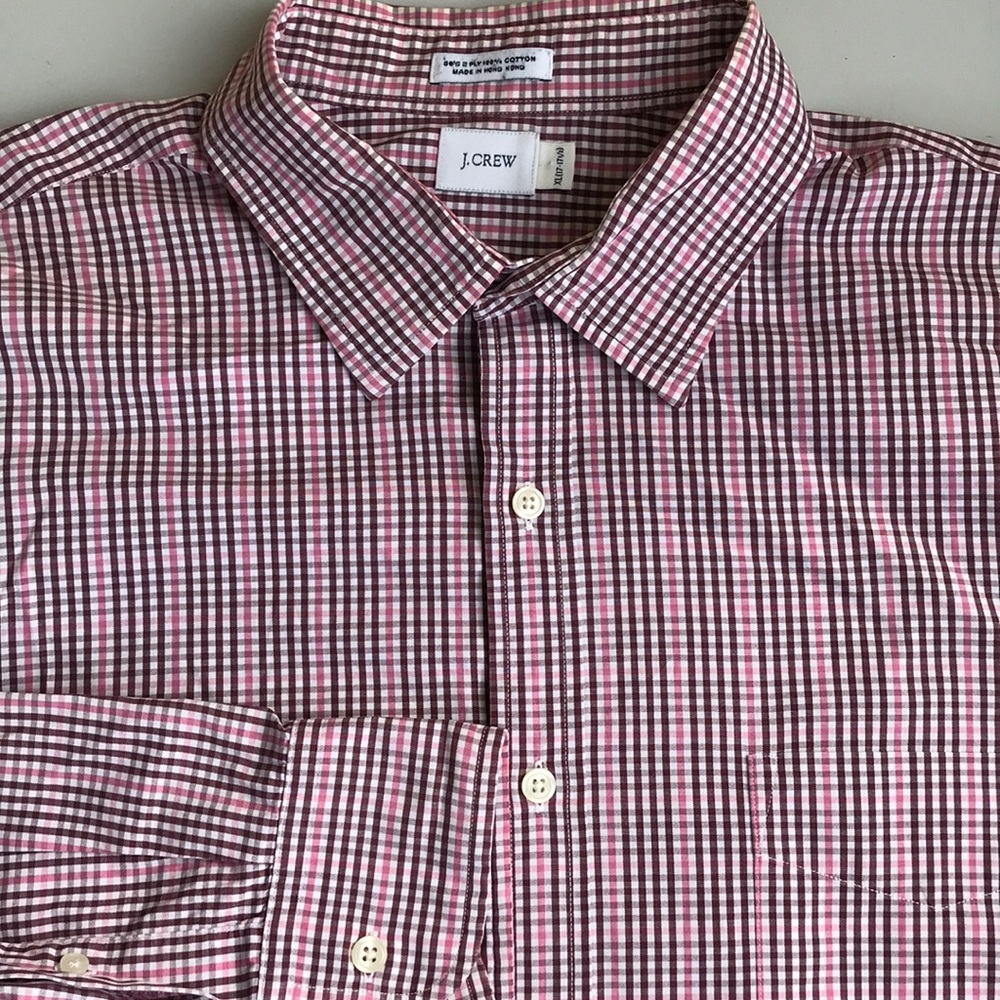 J. CREW Long Sleeve Button Front Shirt